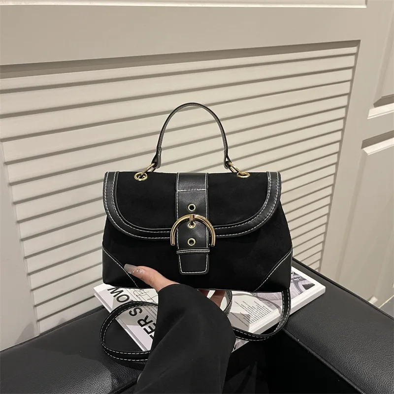 

Осень-зима 2021, нишевый дизайн, повседневная и персонализированная сумка через плечо, модная сумка через плечо, маленькая квадратная сумка для женщин