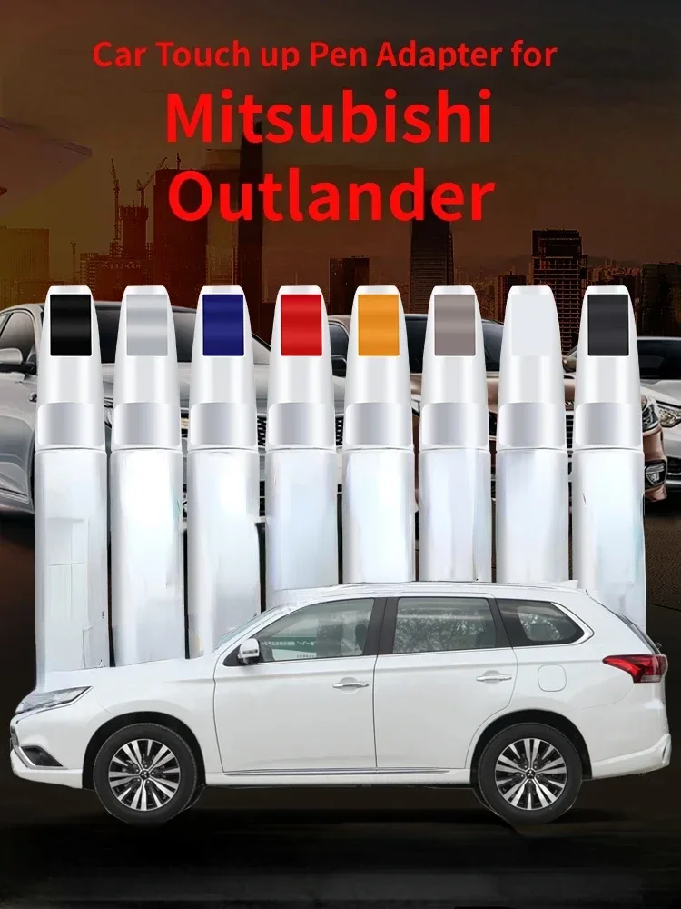 Car Touch up Pen Adapter for Mitsubishi Outlander Pearl White Paint Fixer Tan Outlander Auto All Products Special Car Paint W13