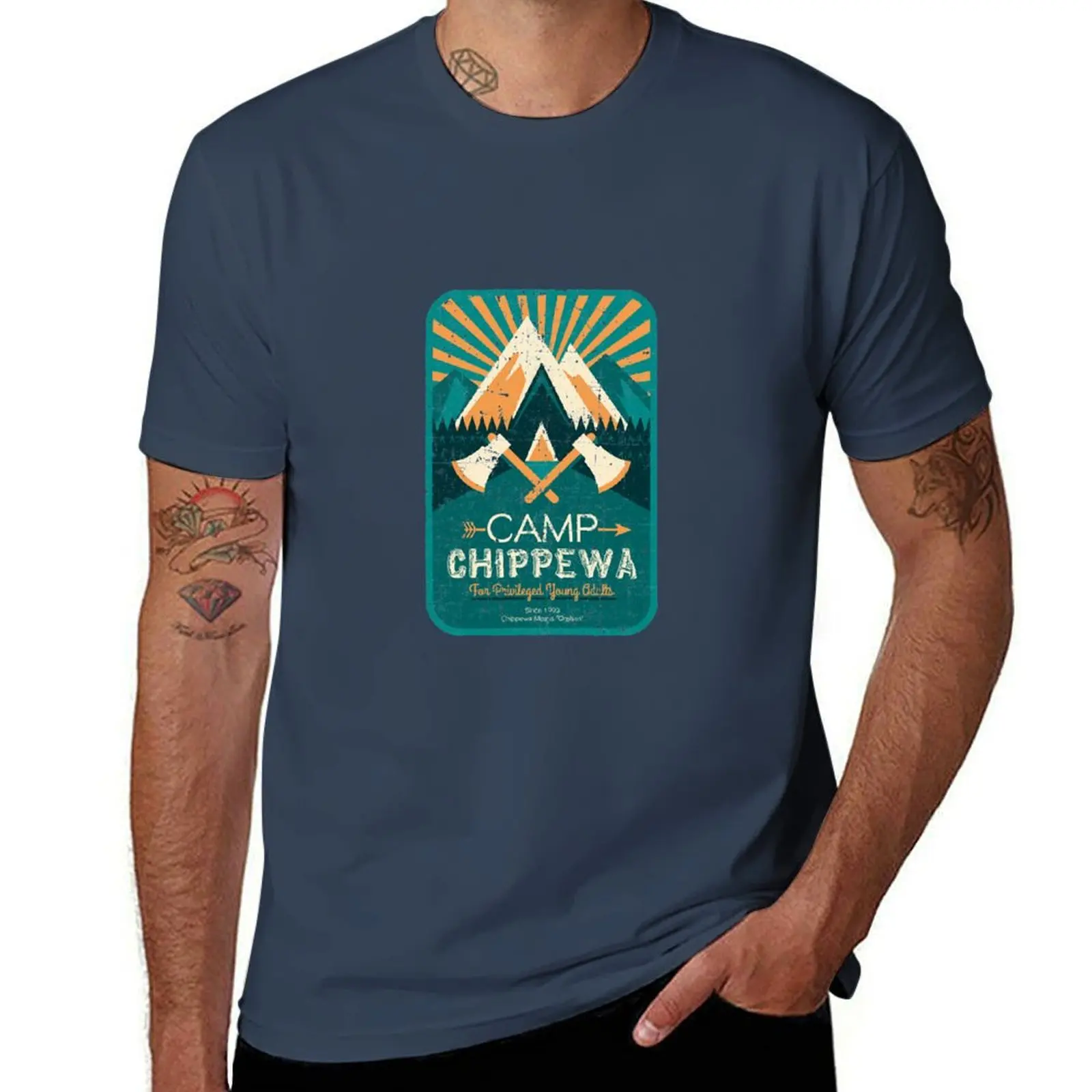 

Camp Chippewa - From Addams Family Values T-Shirt man t shirt summer anime t shirts oversize t shirt man plain T-Shirt