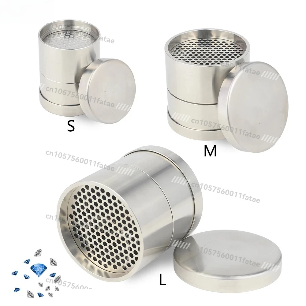 

Stainless Steel Diamond Sorting Sieve Plates for Gem Loose Stones Jewelers Diamonds Size Separator Jewelry Tools