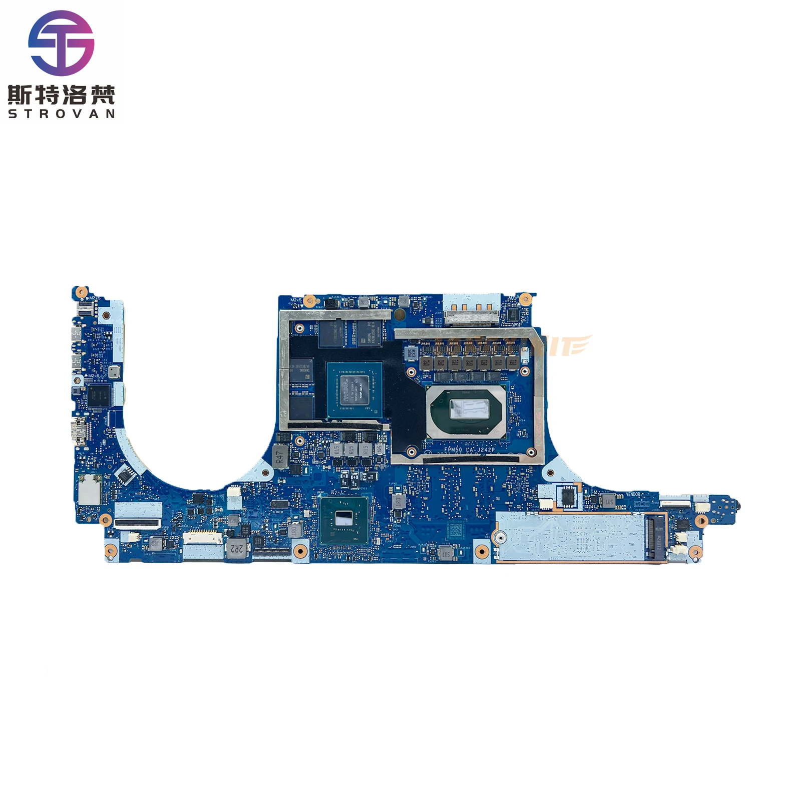 For  ZBook Studio G7 LA-J242P I5-10400H I7-10750H Central Processor 8G/16G-DDR T2000 V4G Laptop Motherboard.