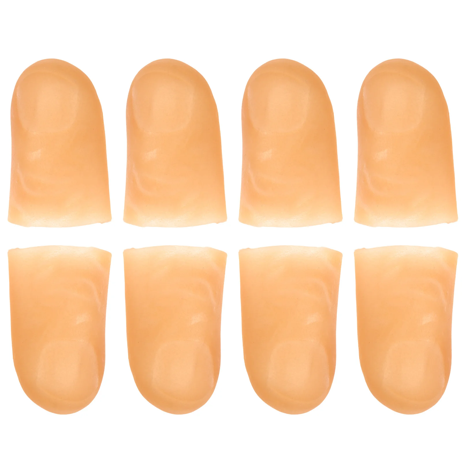 8 قطعة الإبهام السوبر مشرق وامض مصباح الاصبع للحزب الاطفال خدعة توهج عصا الجدة لعبة التبعي