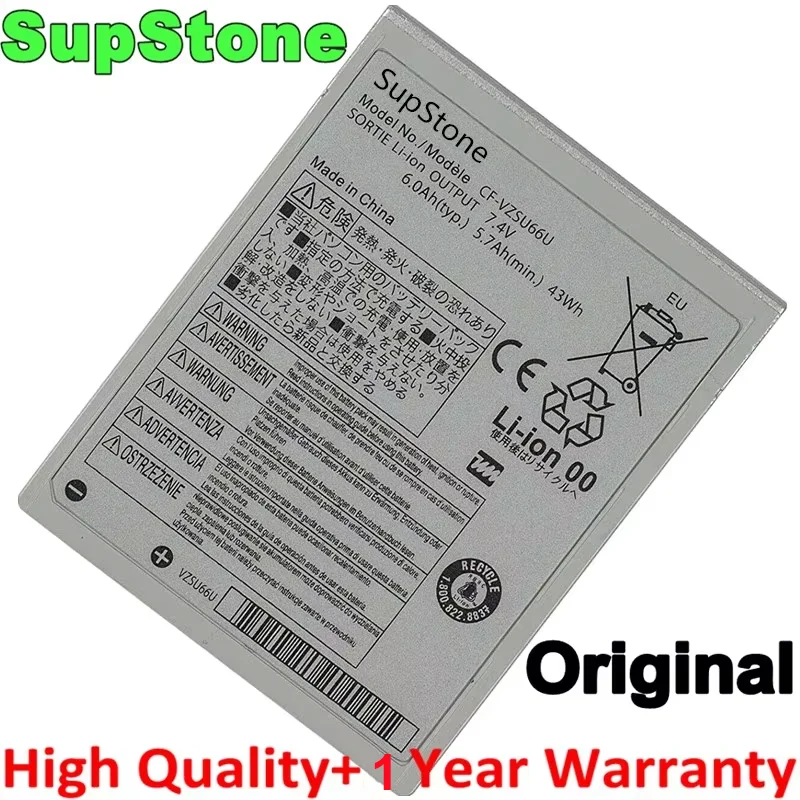 SupStone CF-VZSU66U Laptop Battery For Panasonic Toughbook CF-C1 CF-C1AT01GGE CF-C1MDB21 CF-C1BWFAZ1M CF-C1ADAGG6M