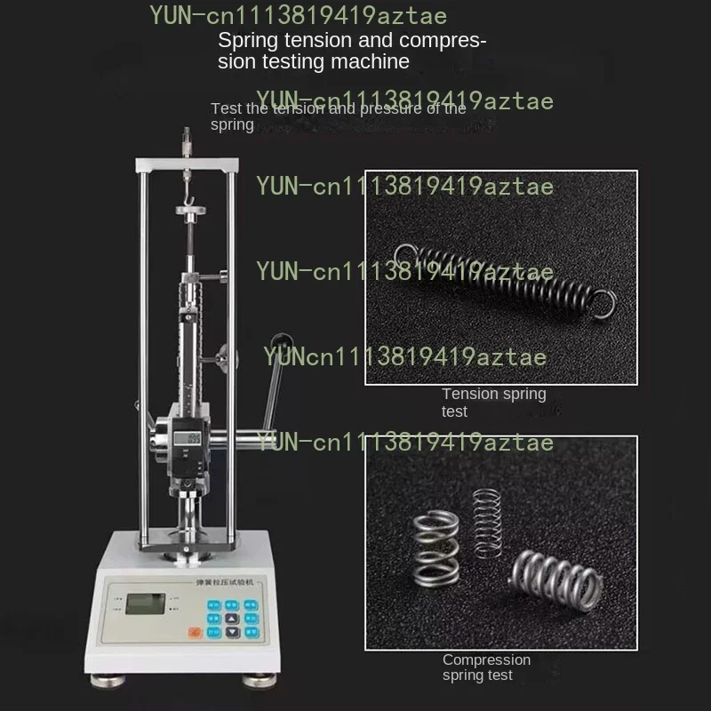 CheapDigital Spring Tension Acompression Testing Machine Spring Compression Tension Pressure Push Pull Force Meter Spri