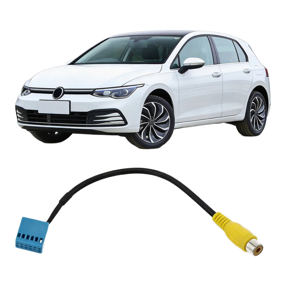 Automobiles Black Cable Adapter Direct Replace Replacement Sockets ABS Accessories Backup Camera Car Electronics