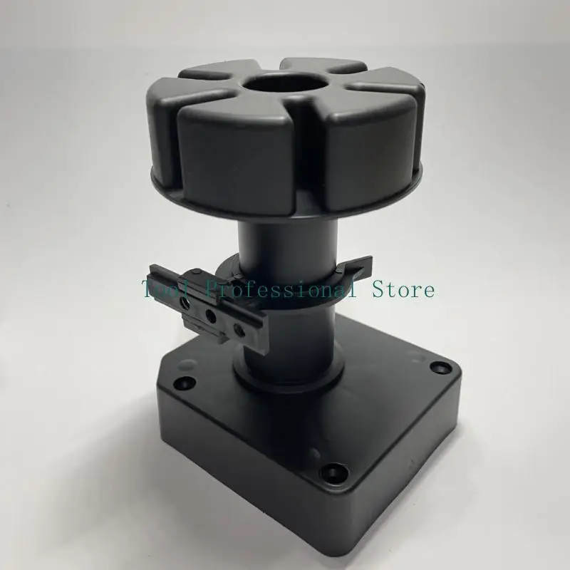 Pacchetto da 57qf 10 bottoni da cucina multiuso fissaggi in plastica robusta per 32 gambe armadio da 42 mm senza viti
