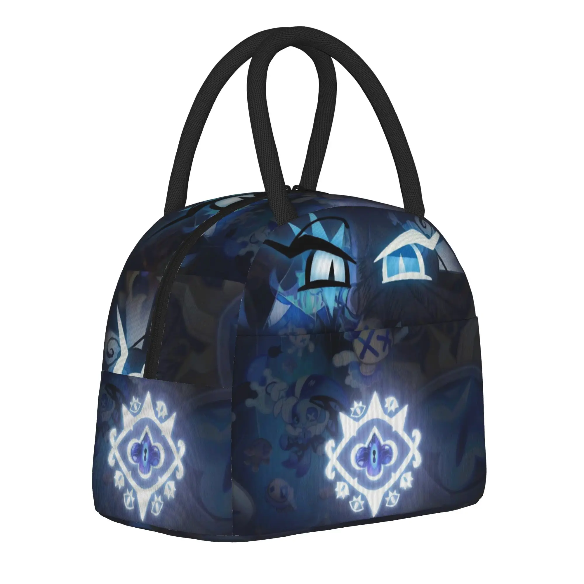 Shadow Milk Cookie Insulated Lunch Bags for Men Women  Food Container Bags Portable Cooler Thermal Lunch Boxes For Work