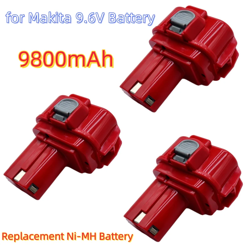 

6800 мАч для Makita 9,6 В Ni-MH аккумулятор, сменный аккумулятор для Makita PA09 9120 9122 9134 9135 9135A 6207D аккумулятор для электроинструмента