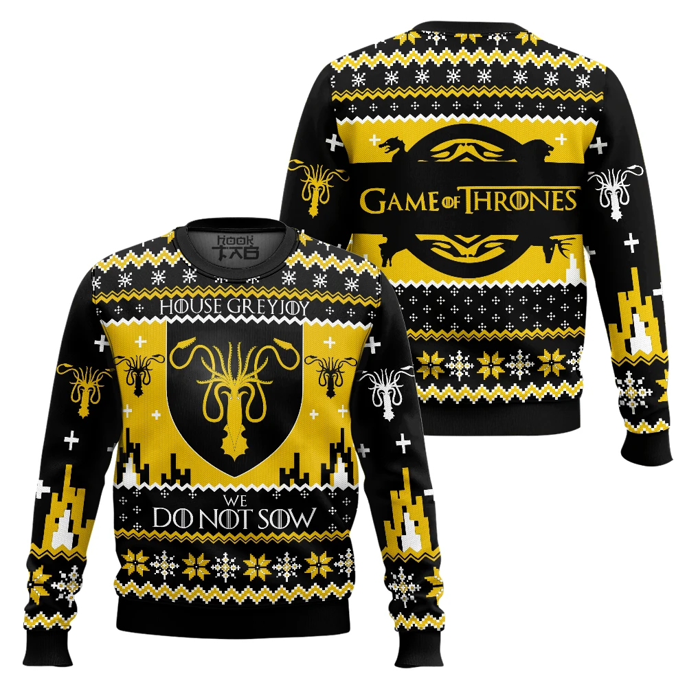Night Watch Game Of Thrones Ugly Sweater Funny Holiday Party Pullover Warm Cozy Plus Size Sweater for Men Women Xmas Gift 2026