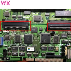 Bir çift SNK Neo Geo MV1B To MV1C 90-pin Header orijinal dönüştürücü Arcade DIY aksesuar