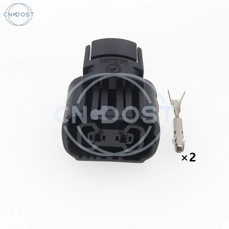 

1 Set 2 Pin Automotive Headlight Wire Harness Connector AC Assembly Light Bulb Socket For Buick