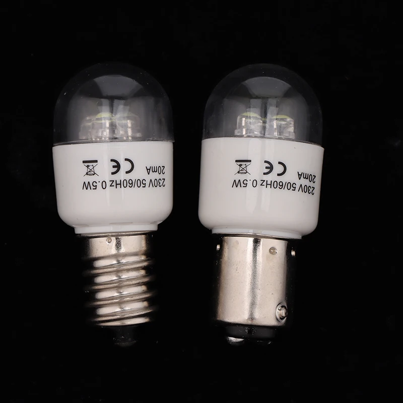 15D/E14 Practical Sewing LED Bulb Light Illuminate 0.5W 50/60Hz 230V Lamp Household Replace Sewing Machine Bulbs