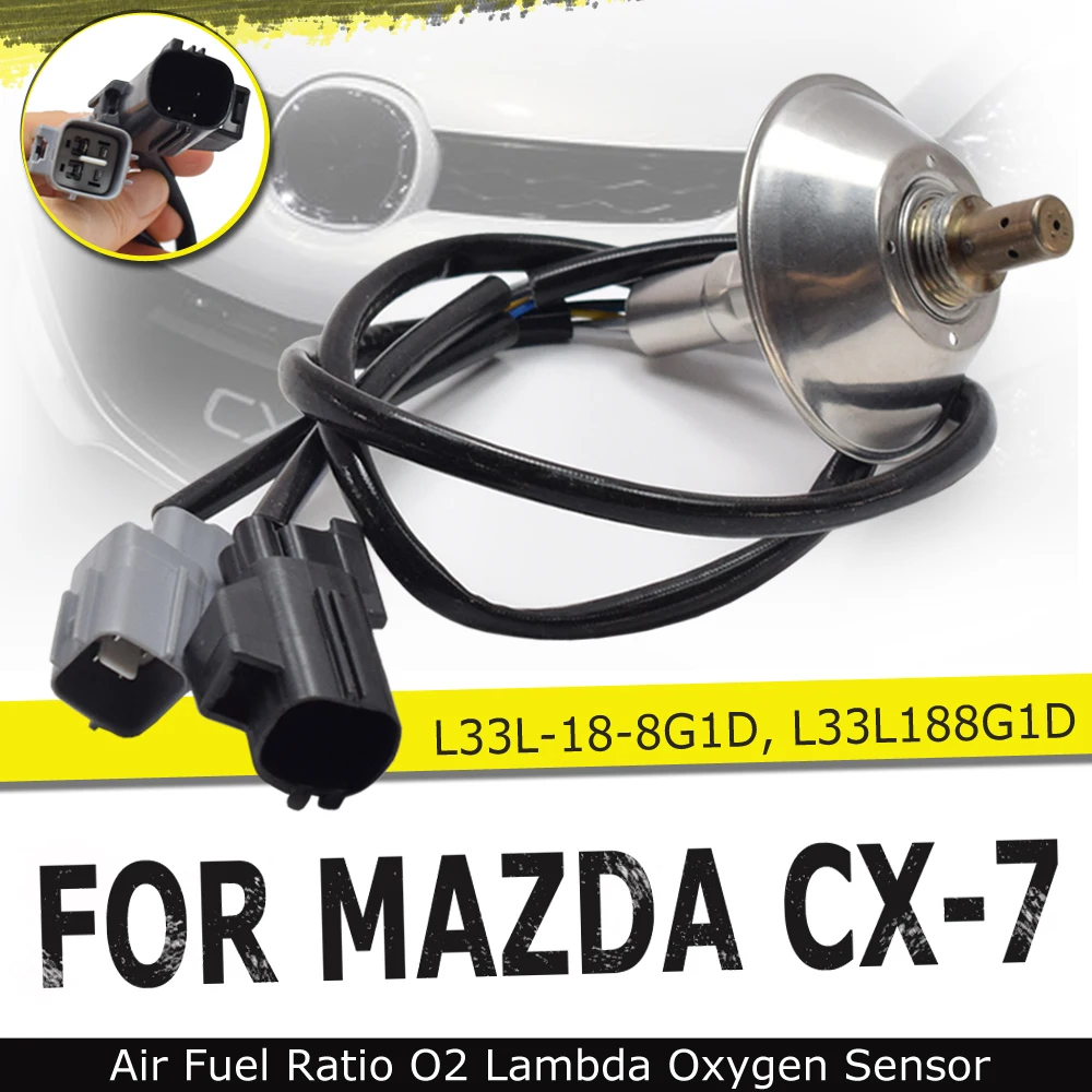 New Air Fuel Ratio Oxygen Lambda O2 Sensor For Mazda CX-7 2.3L Turbocharged 2007-2012 L33L188G1D L33L-18-8G1E-9U 234-5012