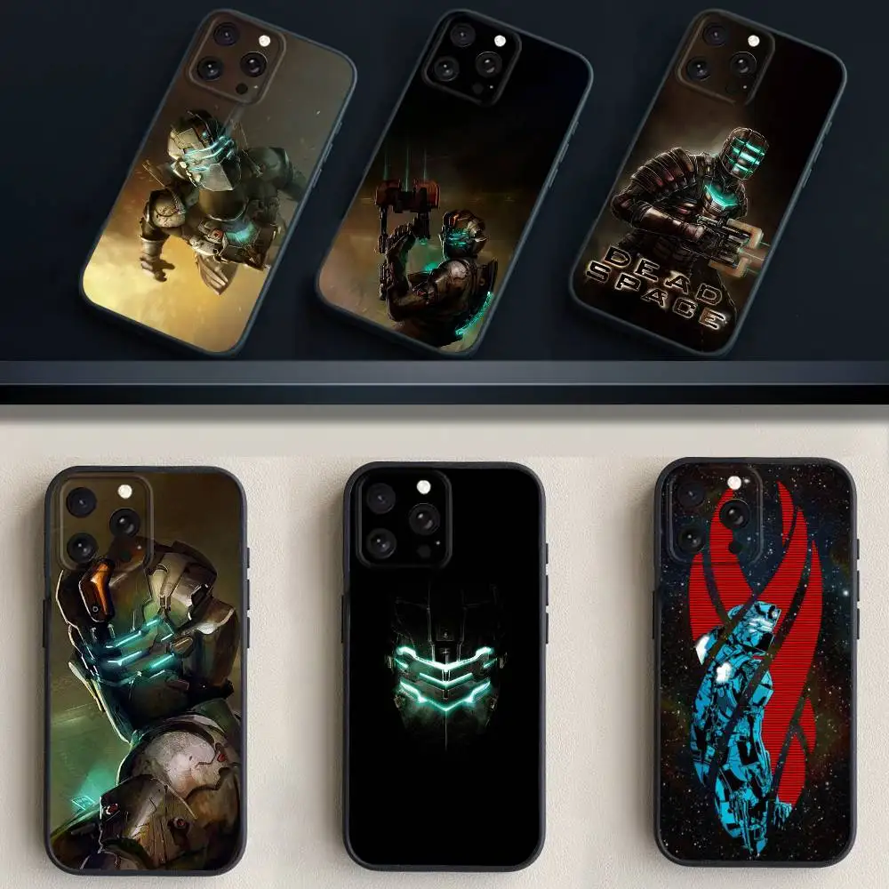 

Game Dead Space Phone Case For iPhone 17,16,15,14,13,12,11 Plus,Pro Max,XS,X,XR,SE,Mini,8,7,Soft Silicone Black Cover