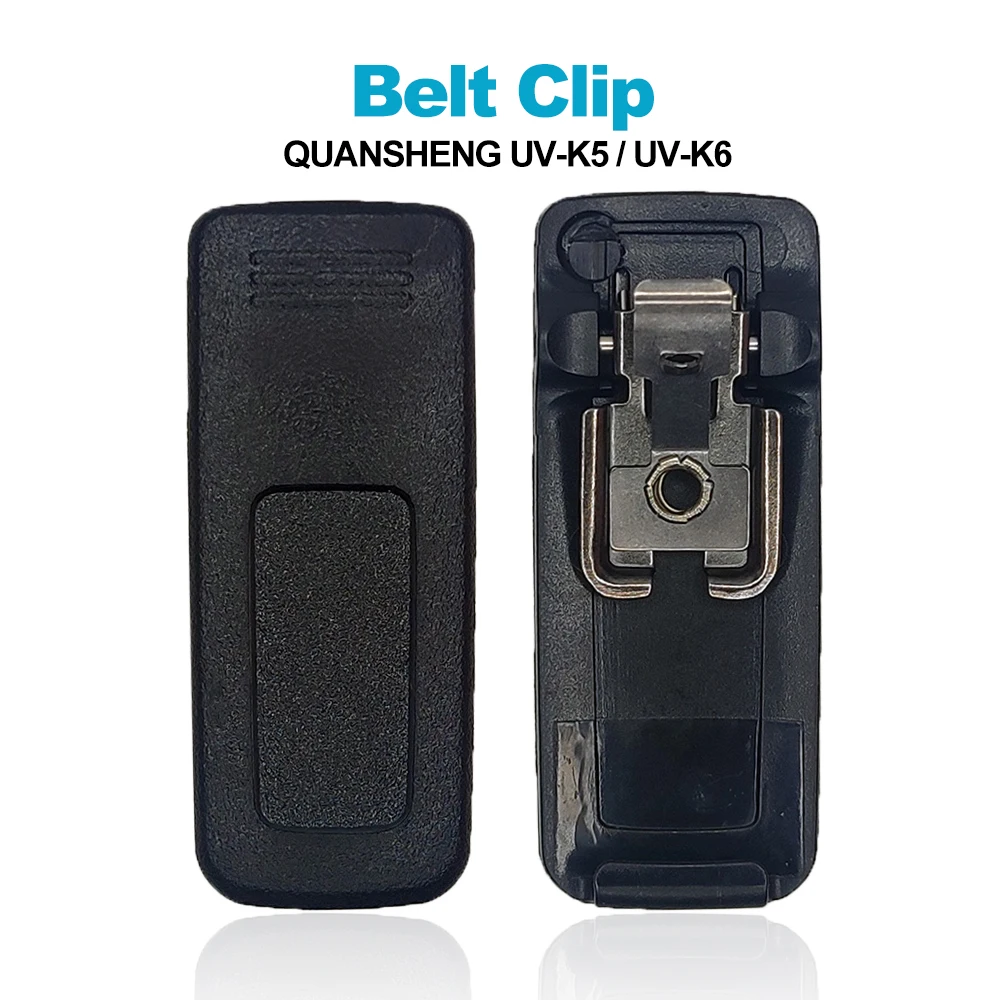 

Original Belt Clip For Quansheng Walkie Talkie UV-K5 UV-K58 UV-K6 UV-5R Plus Two Way Radios Waist Clip UVK5/K6 Accessories