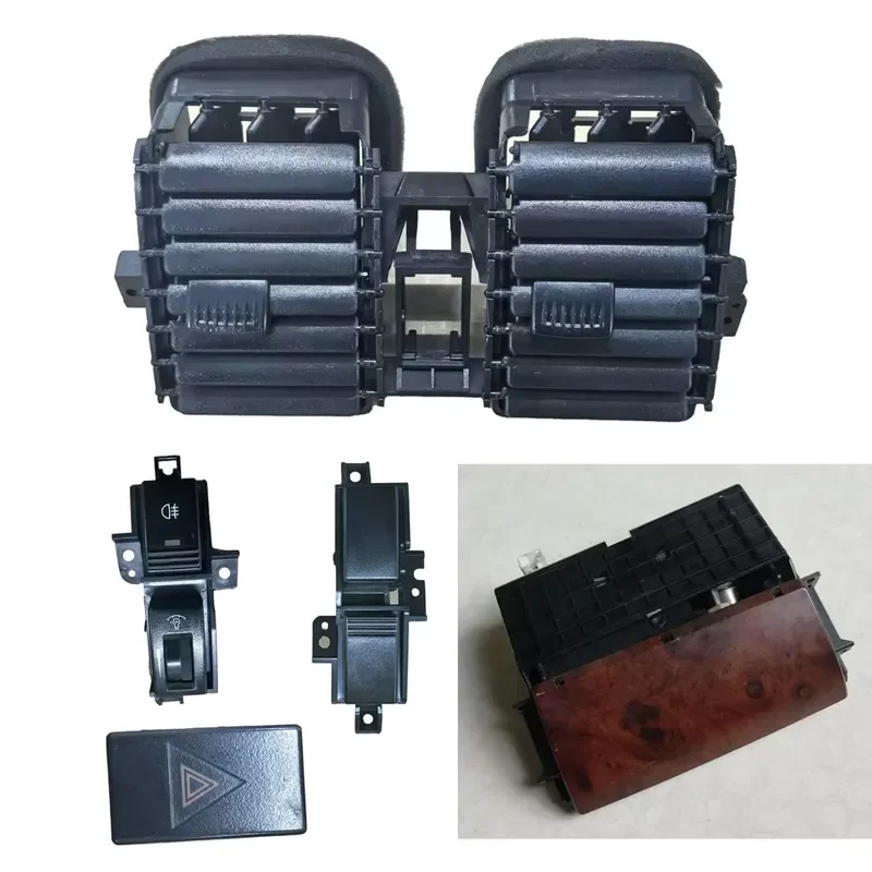 For Hyundai Terracan Central Air Vent Outlet Dashboard AC Grille Hazard Switch Ashtray Trim 84960-H1600 Interior Replacement