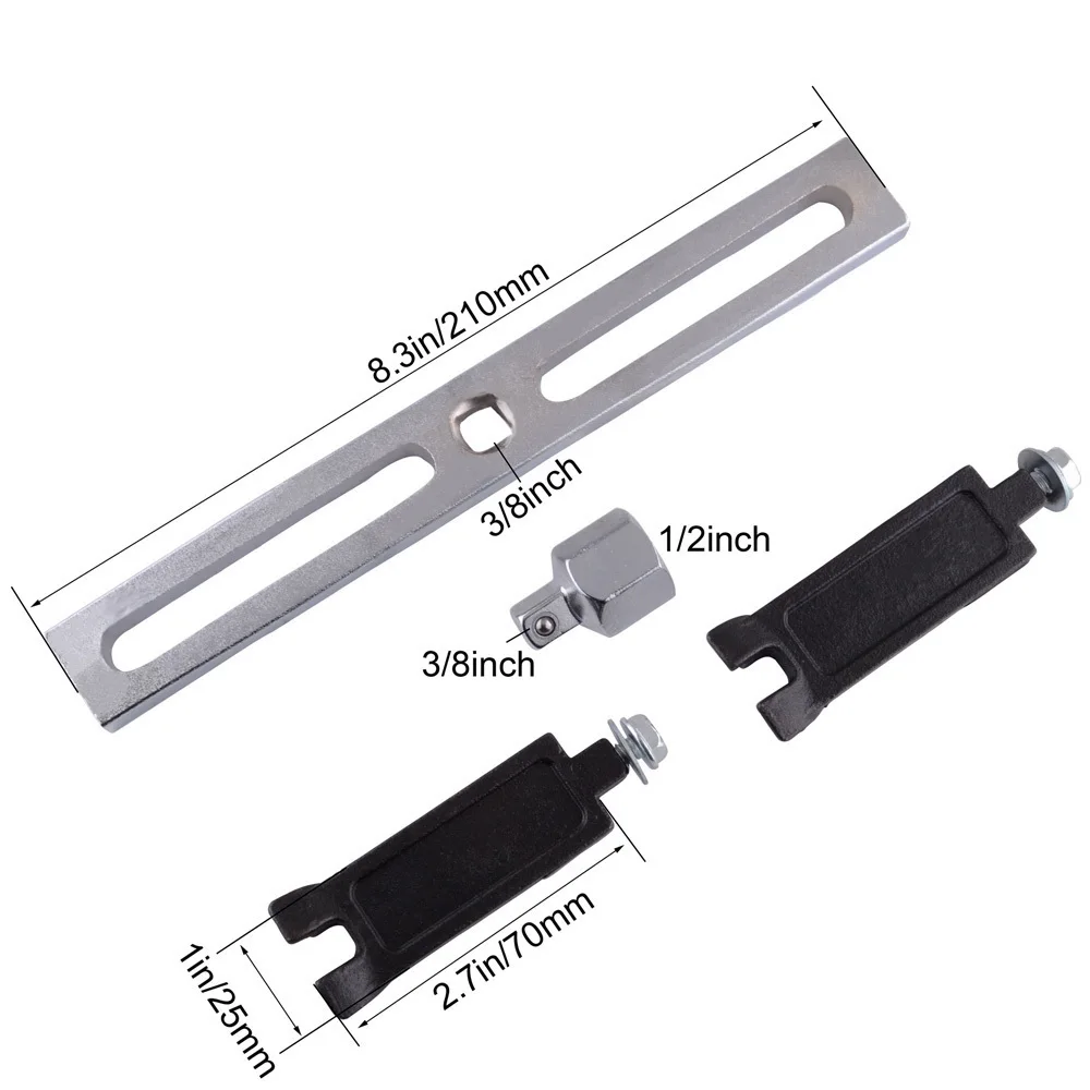 Zeroclearance-llave para bomba de combustible de coche, herramienta para tapa de tanque, llave inglesa para quitar llave inglesa para Benz, VW, AUDI, herramientas para coches europeos