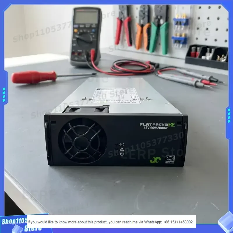 Brand New Flatpack2 Single Output 40A 241115.705 Telecom Power 2000W Eltek Rectifier Module