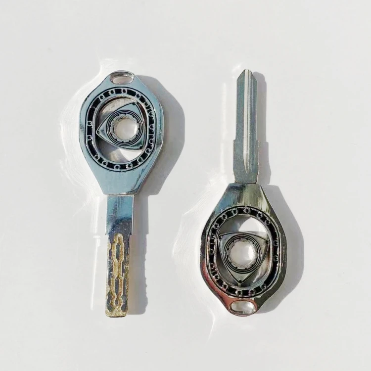 Spare keys For Mazdas RX-7 FD3S JDM FC3S Rotary Engine Remote Key Blank Mechanical key blade