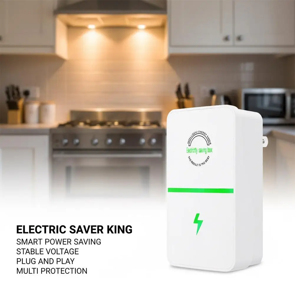 1/2/3Pcs Energy Saving Device Power Saver Household Intelligent Flame Retardant Low Consumption Save Electricity US Plug 90-250v