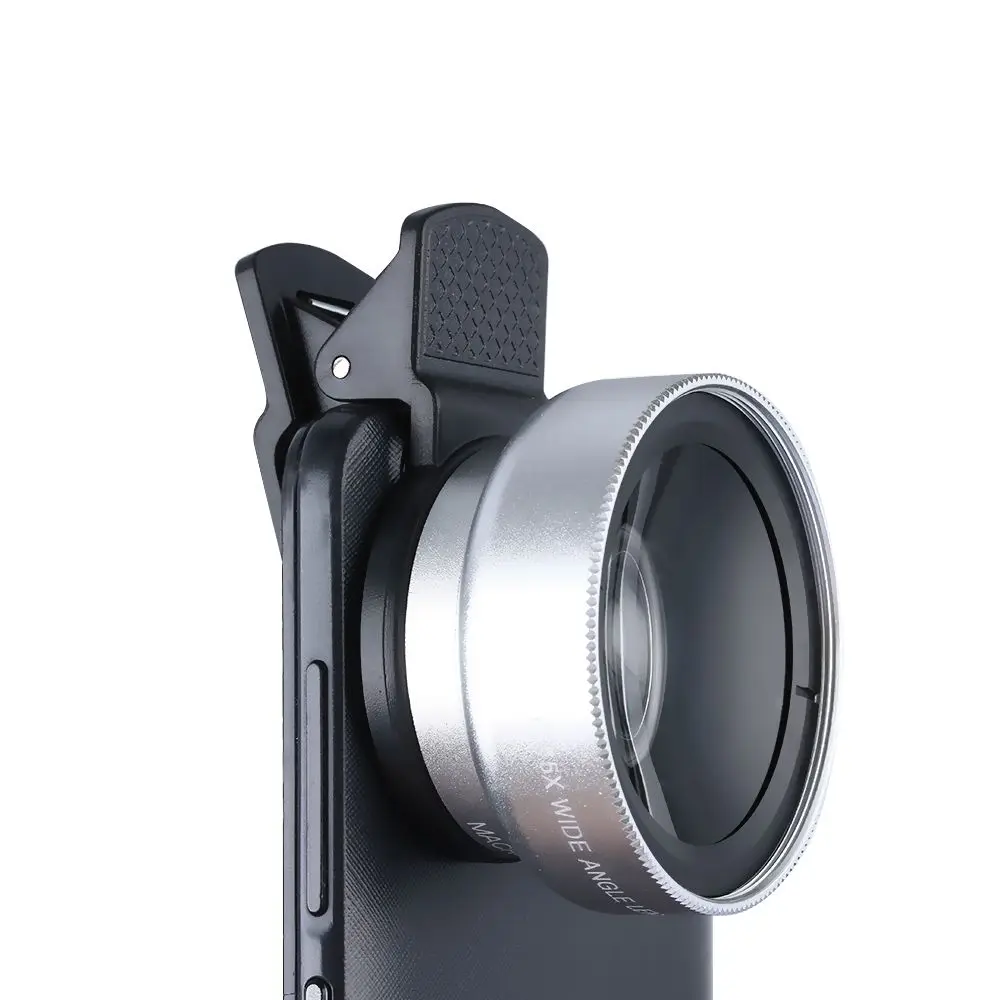 

Портативный телескоп с макрооптическим зумом, клипса, 0,45x широкоугольный HD-камера, объектив для мобильного телефона