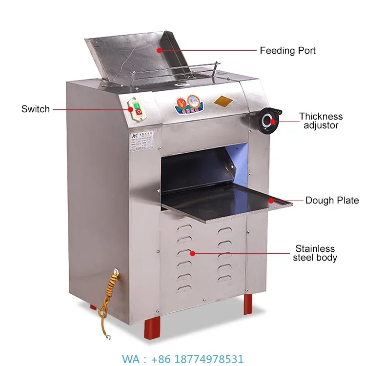 

Tortilla Dough Press/dough Pizza Press Machine/dough Roller Press Machine Automatic Flour Dough Kneading Machine