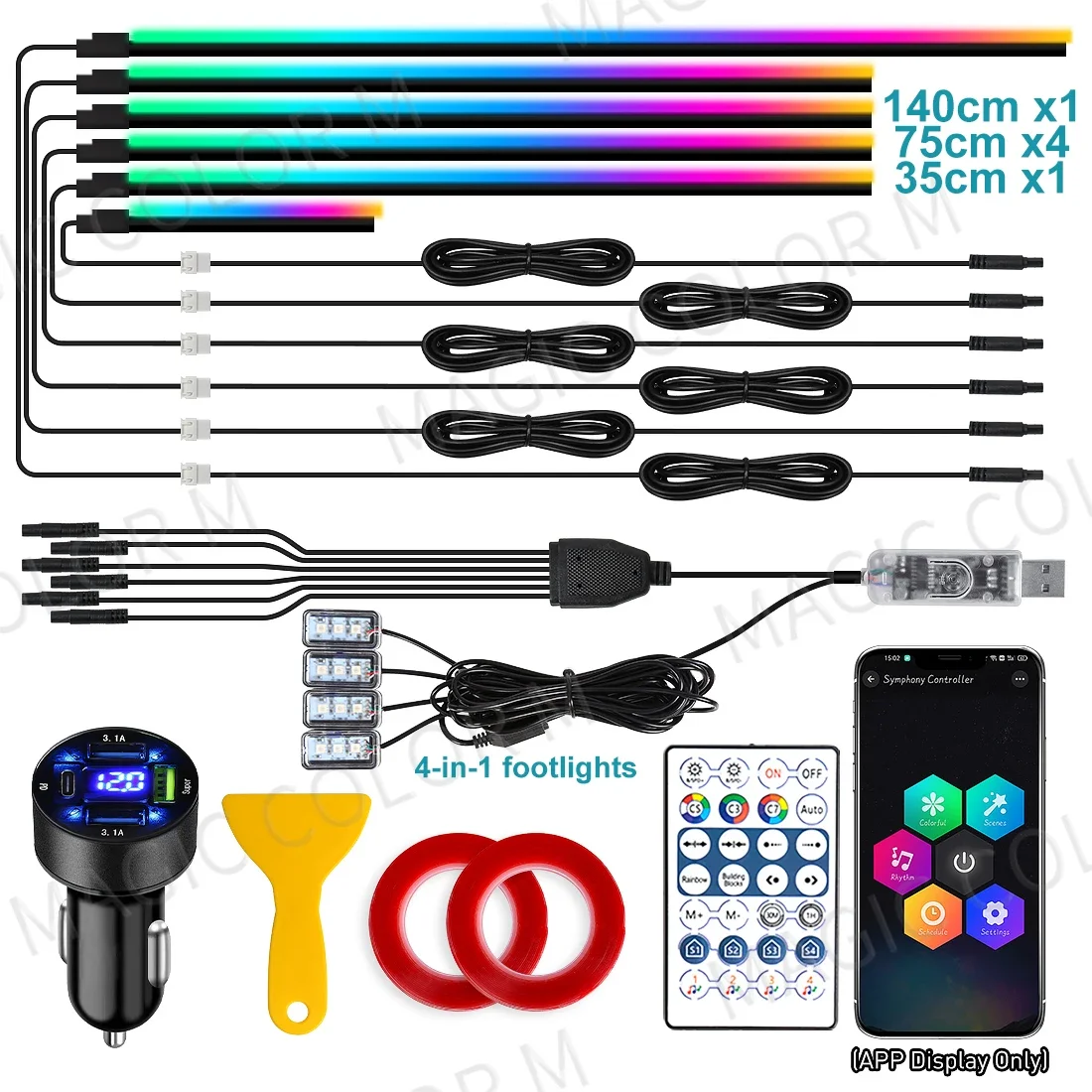 140cm Set