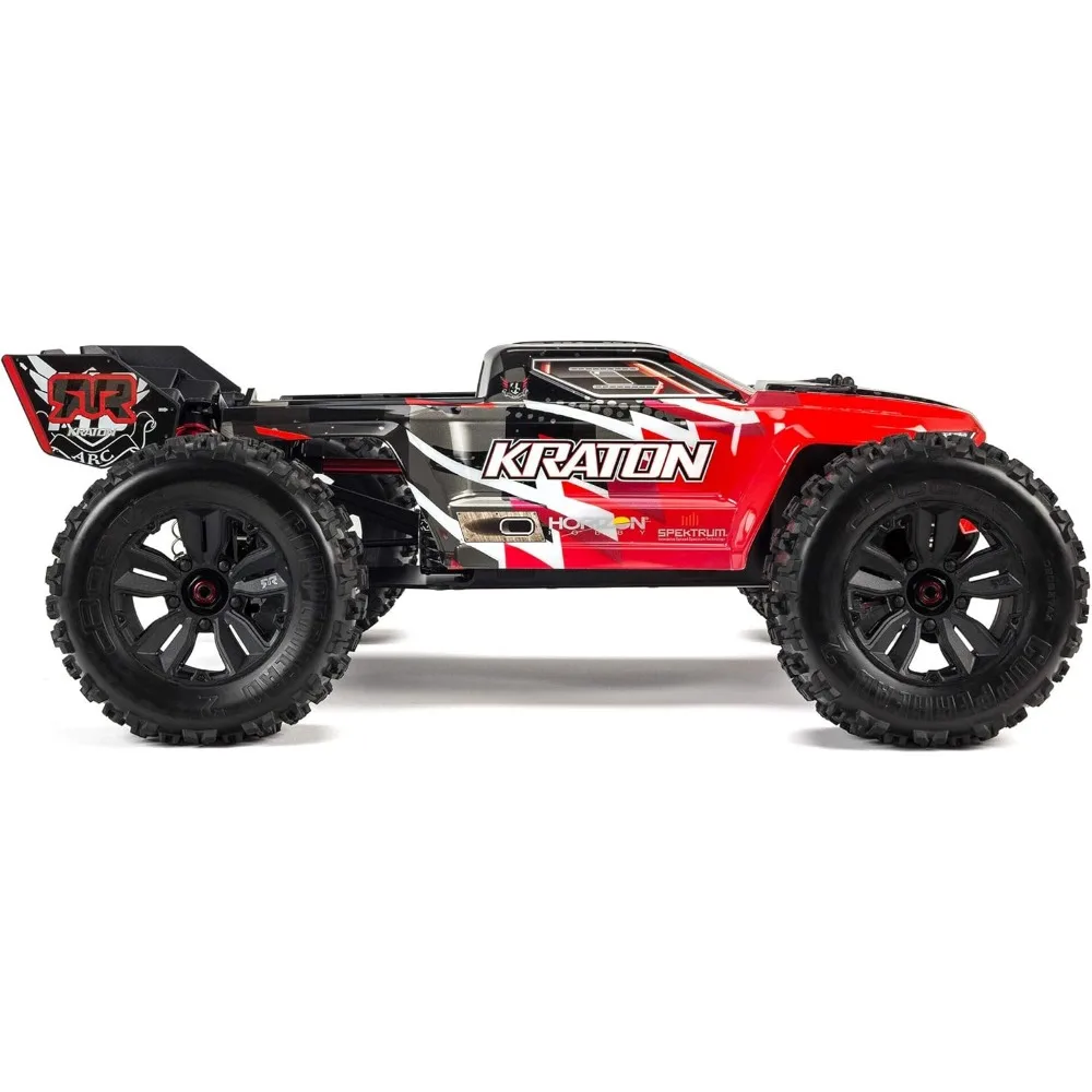 Camión teledirigido 1/8 KRATON 6S V5 4WD BLX Speed Monster, con Firma Spektrum RTR (transmisor y receptor incluidos)