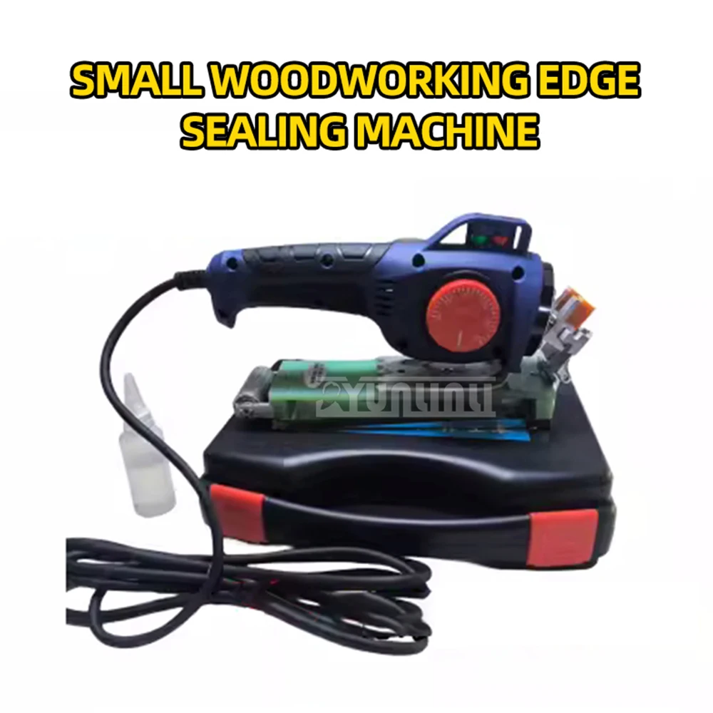 2026 Woodworking Hot Melt Edge Banding Machine Board Edge Sealing Adjustable TEMP With Hot Melt Adhesive Edge Sealing 220V600W