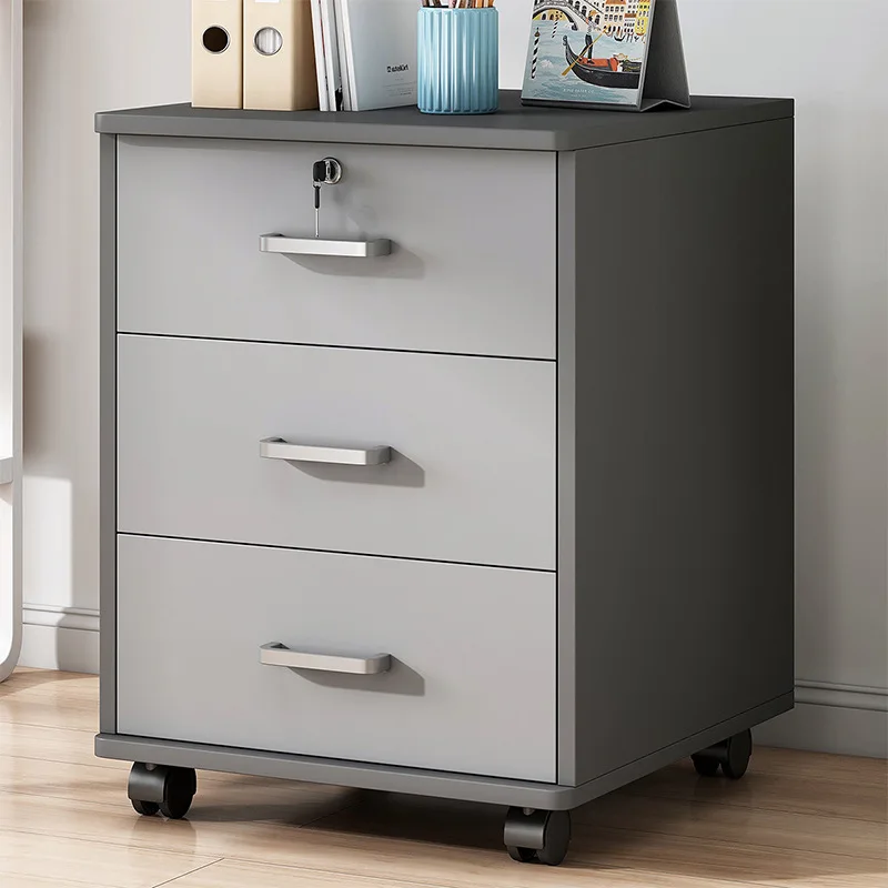 

Under Desk File Cabinet Office Wooden Locker Side Locker