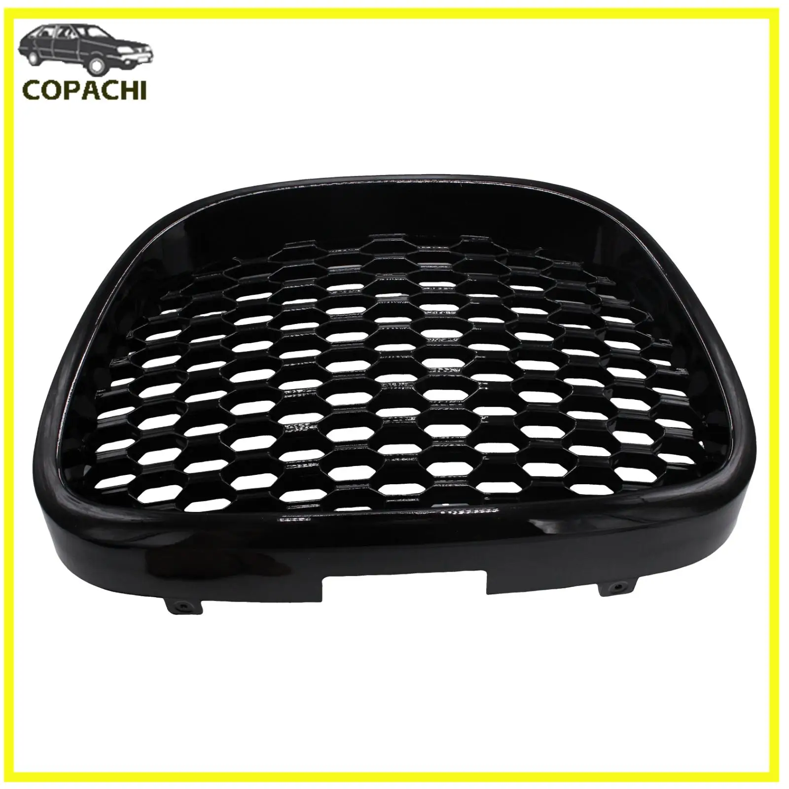 

1pc Front Grille Gloss Black SI-AT26246-B For Seat Leon MK2 1P1 2006-2009 Car Interior Exterior Accessories Parts Replacement