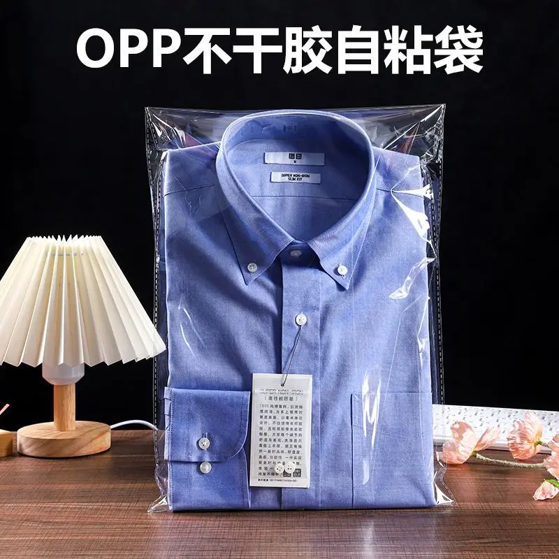 Multiple Size Clear Self-adhesive Cello Cellophane Bag 200PCS Self Sealing Small Plastic Bags For Candy Packing Resealable Bag