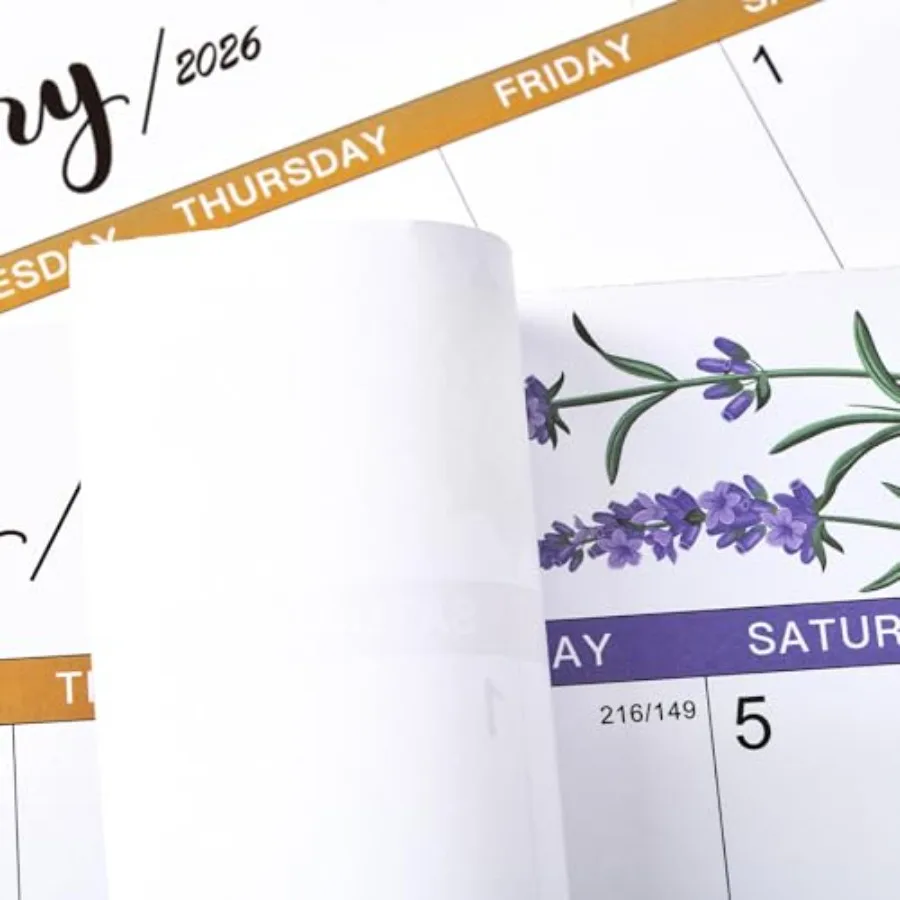 2026 냉장고용 자석 달력 2026년 1월부터 2026년 12월까지의 자석 달력 11.2x13인치 냉장고 달력 12개월 차