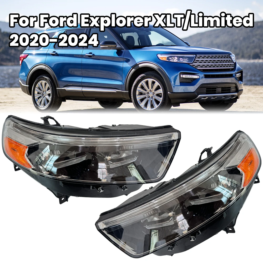 

Для Ford Explorer 2020 2021 2022 XLT/ограниченная фара, светодиодная фара, аксессуары для автомобильных фар FO2502397 FO2503397
