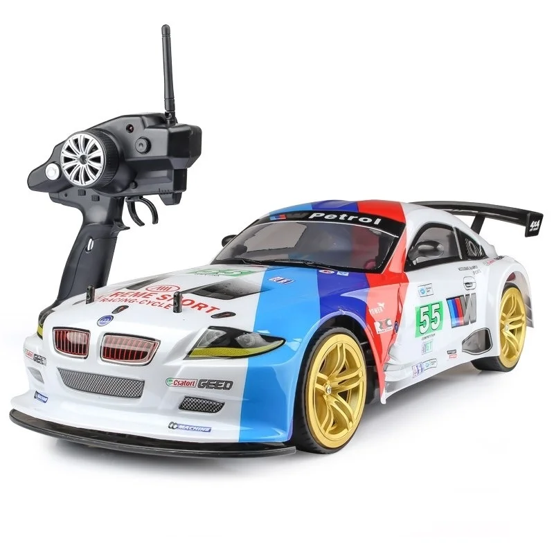 1: 10 70km/H Or 40km/H Remote-Controlled Drifting Car For Boys Anti-Collision Racing Off-Road Racing Four-Wheel Drive Remote-Con