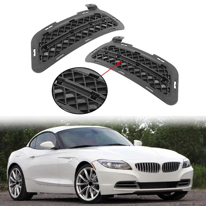 Grille de calandre avant de voiture pour BMW, pare-chocs inférieur, antibrouillard, garniture de couvercle, Z4, E89, 2009-2016, 51117203799 magasins