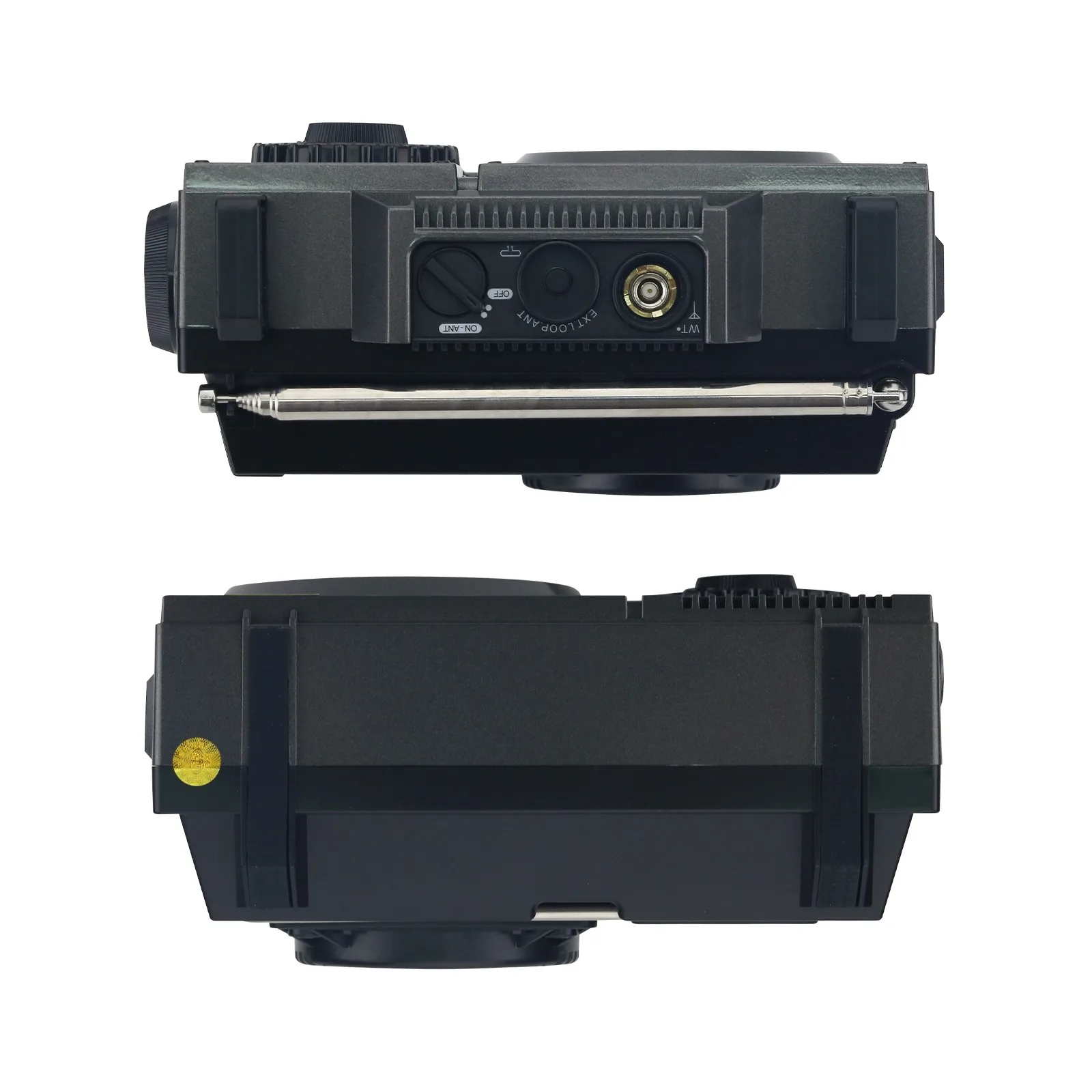 HRD-C919 アイアングレー（レトロスタイル）全帯域ラジオ MW SW 全周波数受信機 音楽再生