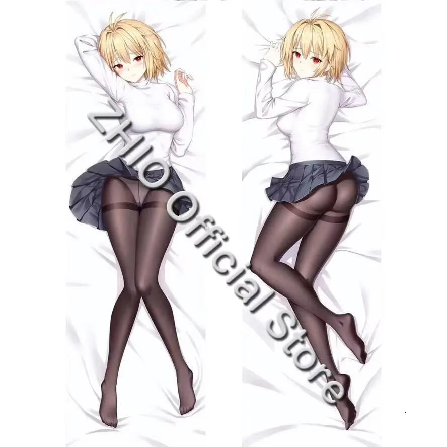 

Arcueid Tsukihime Brunestud Dakimakura Waifu 2-сторонний принт Подушка на петлях Otaku Подушка для тела Чехол Аниме Декор