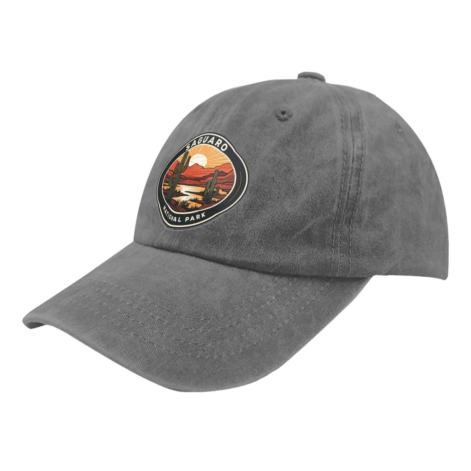 Saguaro National Park Trucker Hat Hats for Men Fashion Pigment Gray Women  Beach Hat Gifts for Her Sun Hats