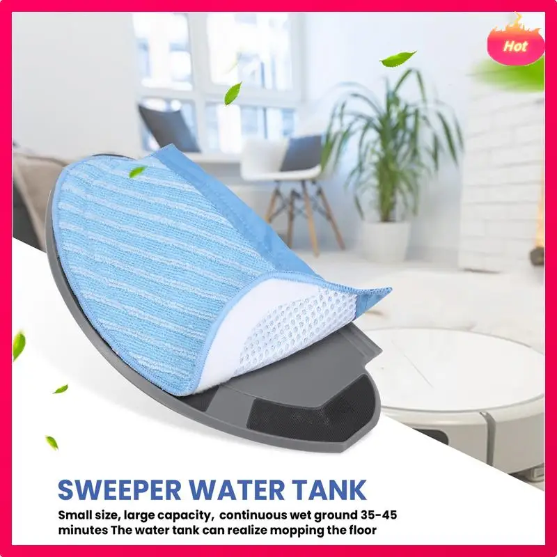 AD-4Pcs استبدال خزان المياه لملحقات المكنسة الكهربائية Ecovacs Deebot Ozmo 950