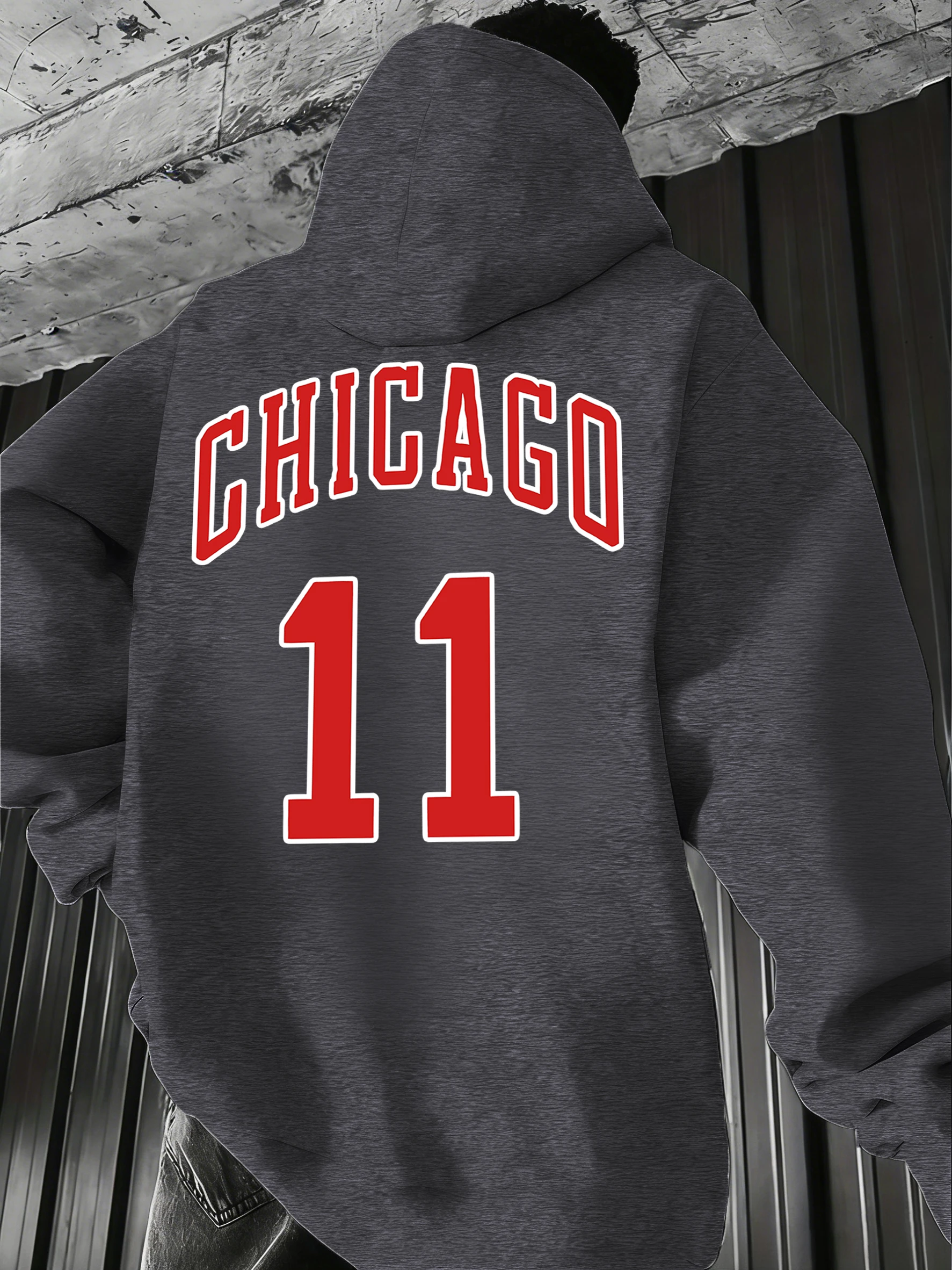 

Мужская толстовка Chicago Red Letter 11 Pattern на распродаже: мягкая, повседневная, с длинным рукавом, осенняя, свободного кроя, уличная одежда, с круглым вырезом, флисовая