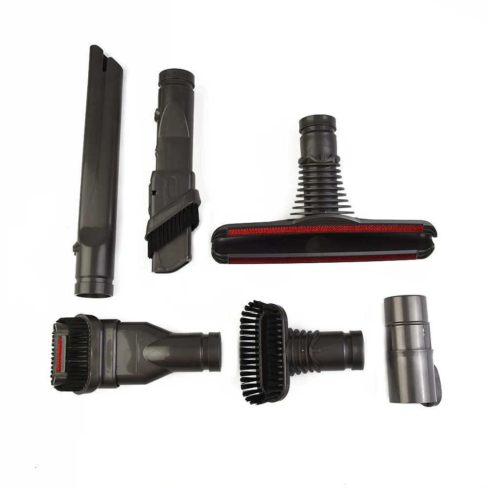 Conjunto Completo de Ferramentas para Aspiradores Dyson DC32 DC33 DC19, Kit de Acessórios de 6 Peças para Limpeza Doméstica e Automotiva em Espaços Estreitos