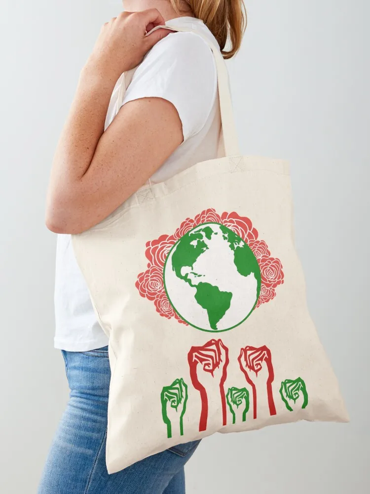

Environmental Justice Tote Bag Women's tote bag Custom bag shopper woman shopping bags foldable