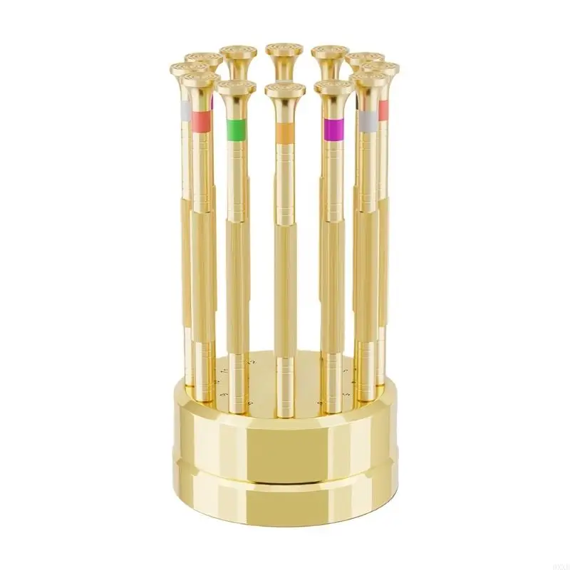 

Набор точных инструментов для ювелиров по телефону, 12 отверток, лезвие из углеродистой стали, медная ручка, 0XXB