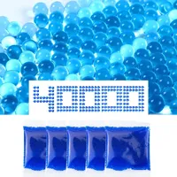 10000 Magic Crystals Soil Mud Transparent Colorful Children Toy Water Beads For Kids Flowers Growing Up Water Hydrogel Balls