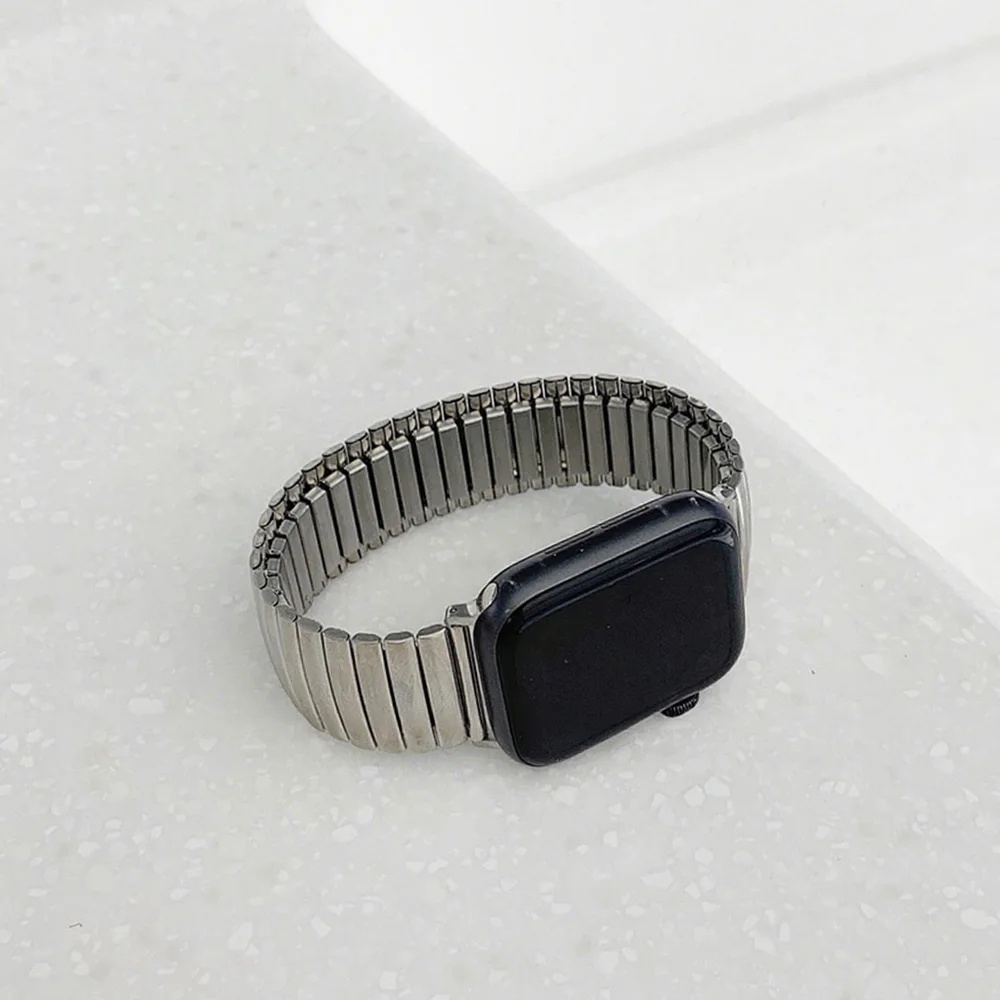 Apple Watchバンド44mm Ultra 49mm Series10 9 8 7 6 5 4 3 SE 38/42 40mm ボヘミアブレスレット iWatch 41mm 45mm 46 49用伸縮性ストラップ