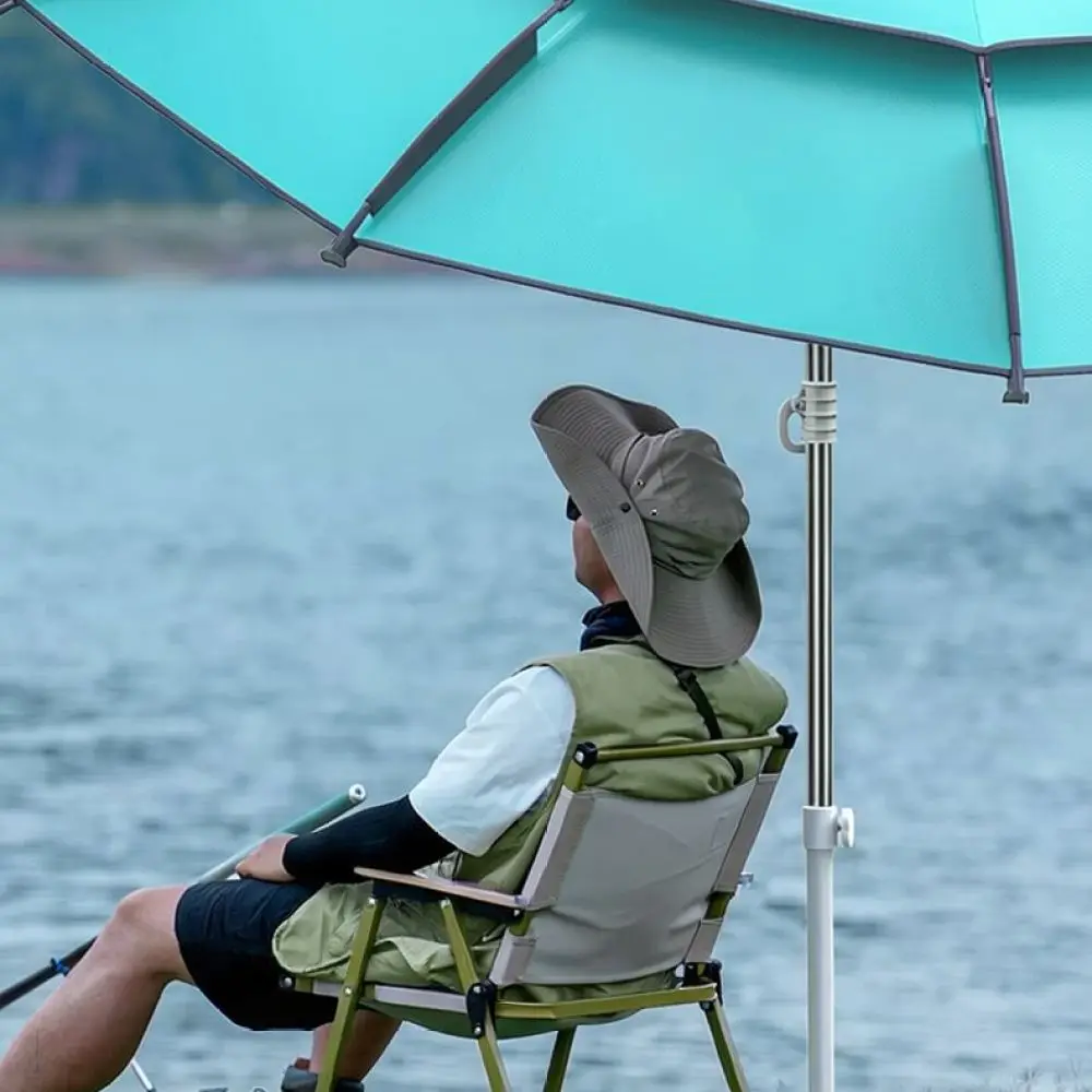 Durable Folding Umbrella Fixed Base Four Legged Support For Outdoor Fishing Camping Garden Patio Sunshade Gear
