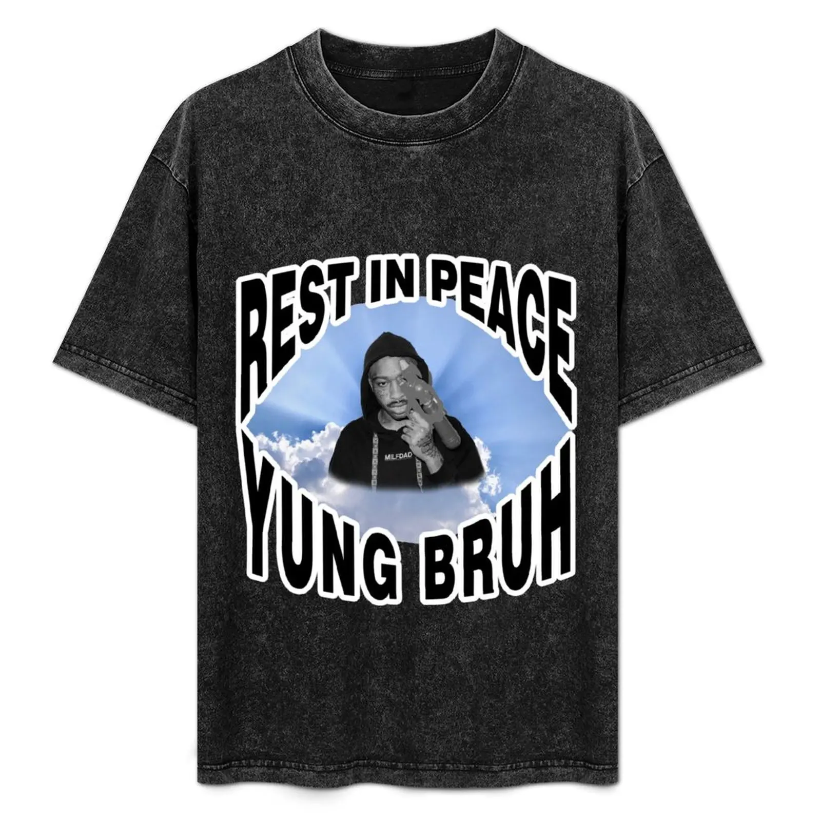 

RIP YUNG BRUH T-Shirt Casual Light Summer Short Sleeve Top