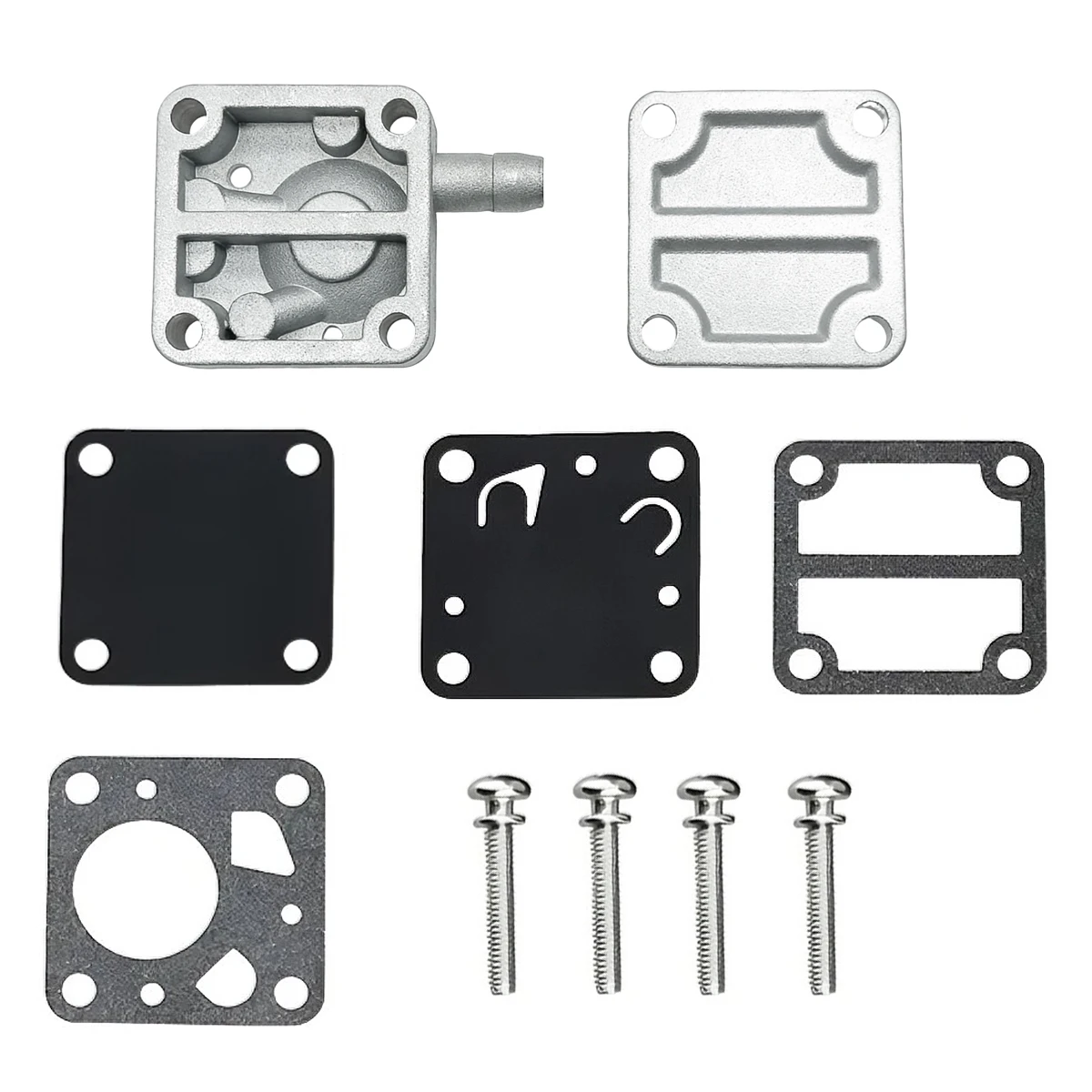 Fits 4HP 5HP 6HP Material No Carburetor Fuel Pump Precision Machining Easy Installation Single-piece Repair Kit