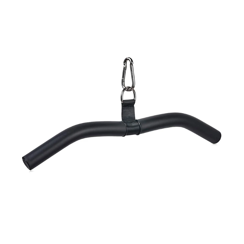 Pull Down Bar Comfortable Grip Ergonomic Gym Handle Fitness Equipment for Arm Back Shoulder Strength Training X5QF